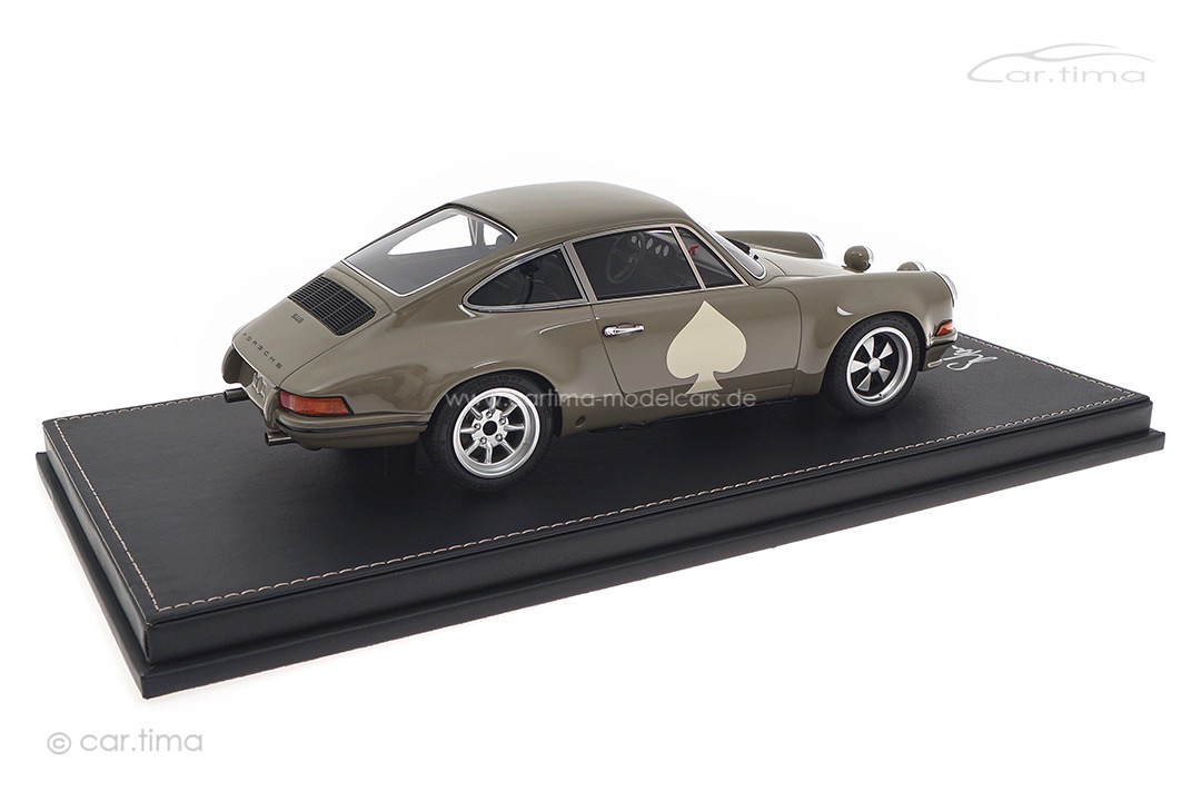 Porsche 911 ST Steingrau Curvistan Bangkok Originalsignatur Stefan Bogner car.tima 1:18