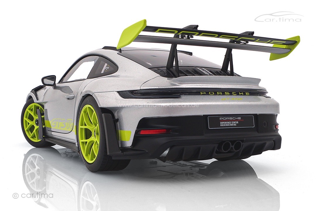 Porsche 911 (992) GT3 RS GT-silber/Acidgrün Norev 1:18 WAP0212100TGT3