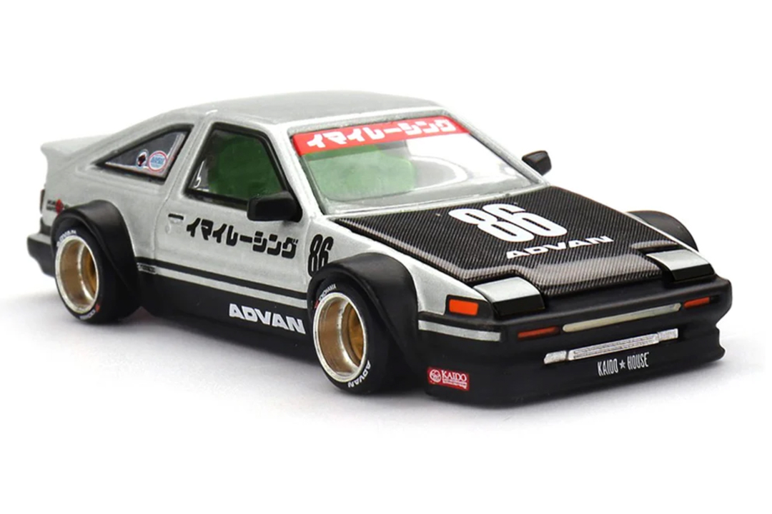 Toyota AE86 Sprinter Trueno Kaido Street V2 Kaido House MINI GT 1:64 KHMG218