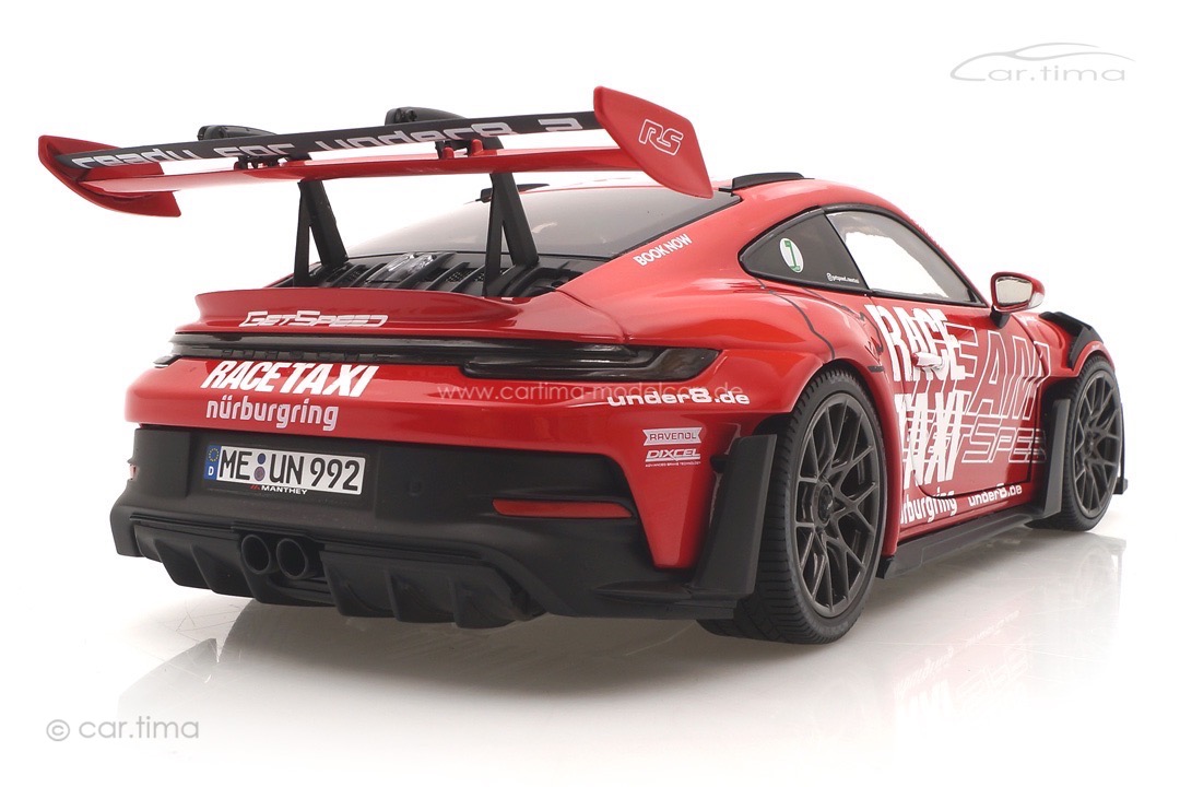 Porsche 911 (992) GT3 RS Getspeed Race Taxi 2024 Minichamps 1:18 110062040