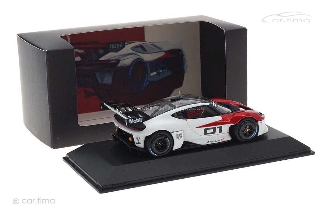 Porsche Mission R Originalsignatur Lars Kern Spark 1:43 WAP0208020P0MR-SIG