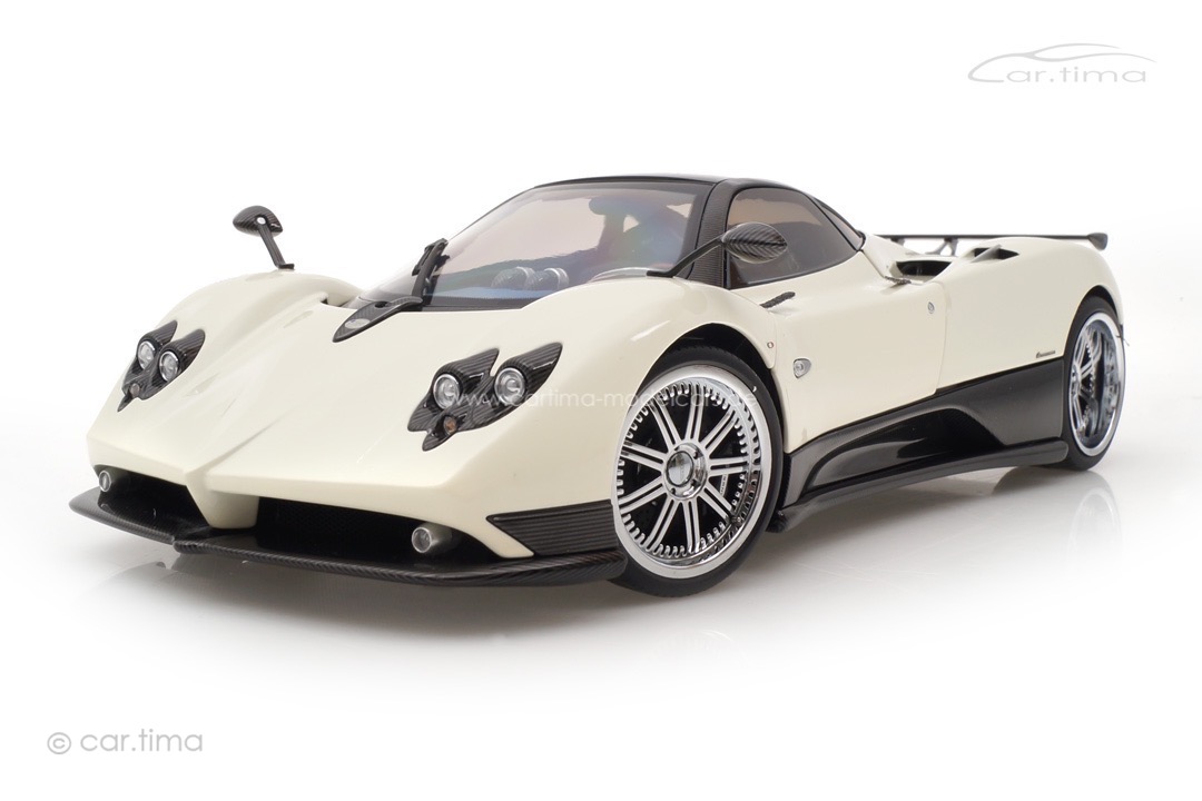 Pagani Zonda F Bianco Fabriano Almost Real 1:18 850407001