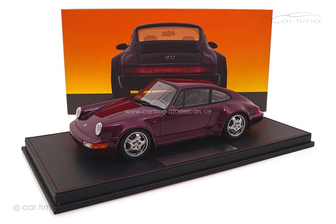Porsche 911 (964) Carrera 4 WTL Amethyst met. car.tima 1:18 CAR01825032