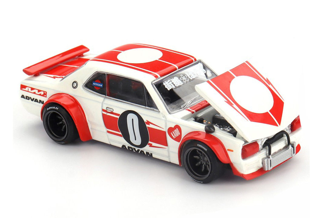Nissan Skyline GT-R (KPGC10) Kaido Works V2 Kaido House MINI GT 1:64 KHMG211