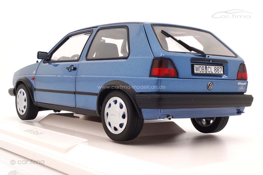 VW Golf 2 10 Millionen 1988 Starblaumet. Norev 1:18 188562