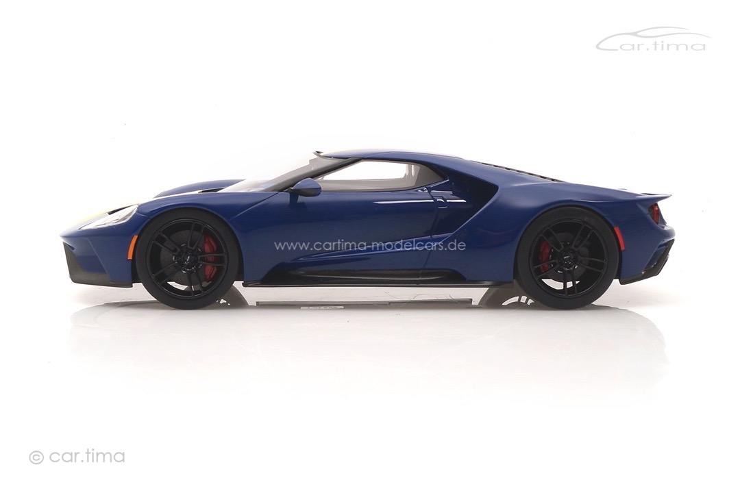 Ford GT Sunoco blue/yellow stripes TopSpeed 1:18 TS0305