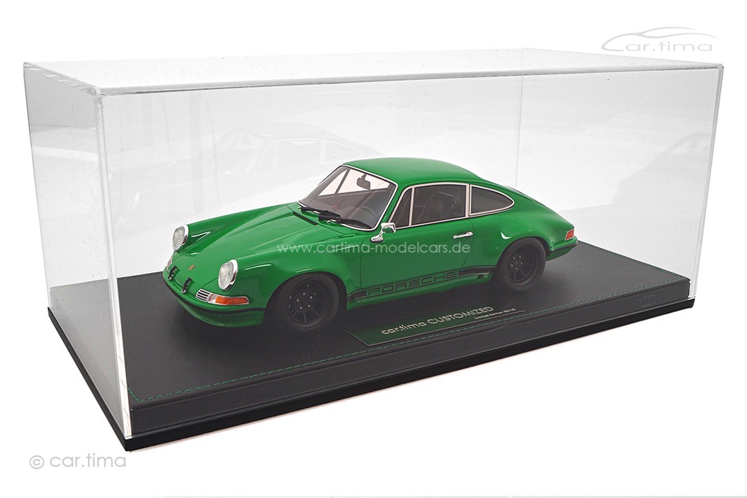 Porsche 911 ST Vipergrün Group4 Campagnolo Alufelgen car.tima CUSTOMIZED 1:18