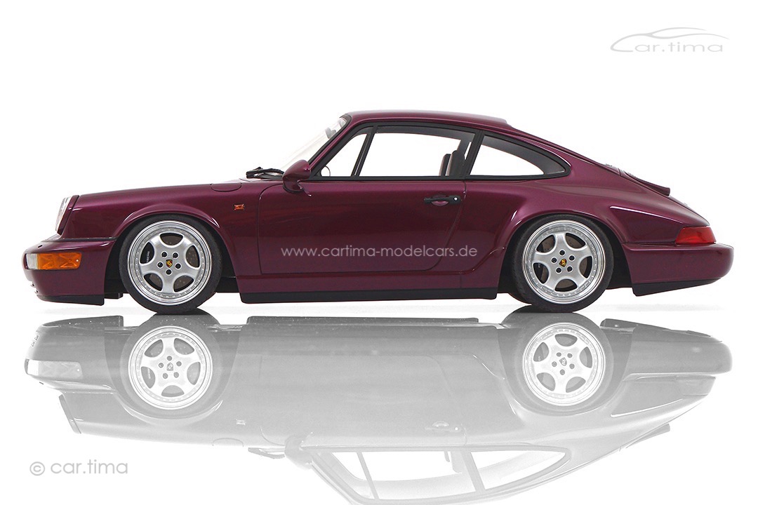 Porsche 911 (964) Carrera 2 Amethyst met. Speedline Alufelgen car.tima CUSTOMIZED 1:18