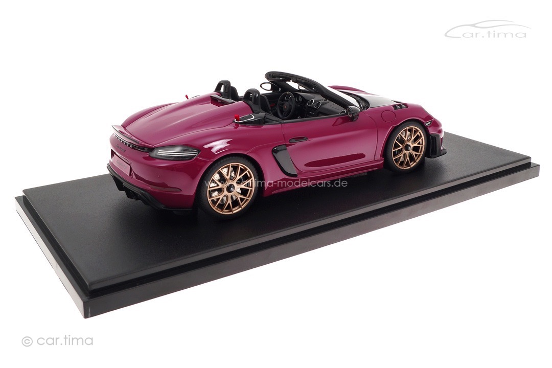 Porsche 718 Spyder RS Weissach Package Sternrubin GT Spirit 1:18 GT486