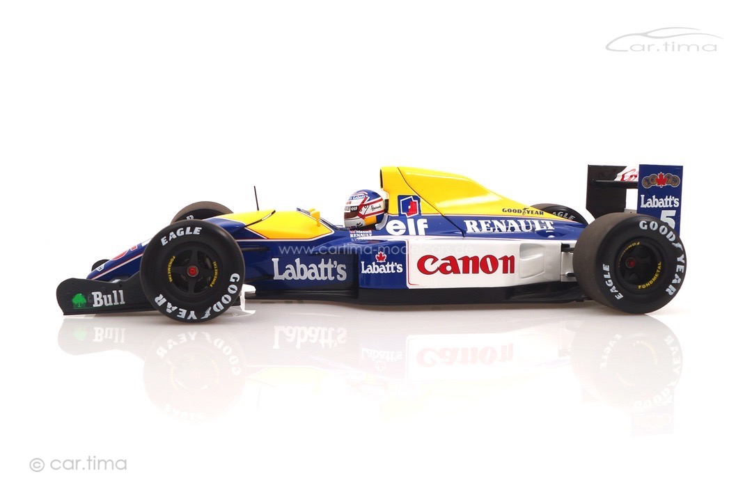 Williams Renault FW14B Nigel Mansell World Champion 1992 Minichamps 1:18 110920005