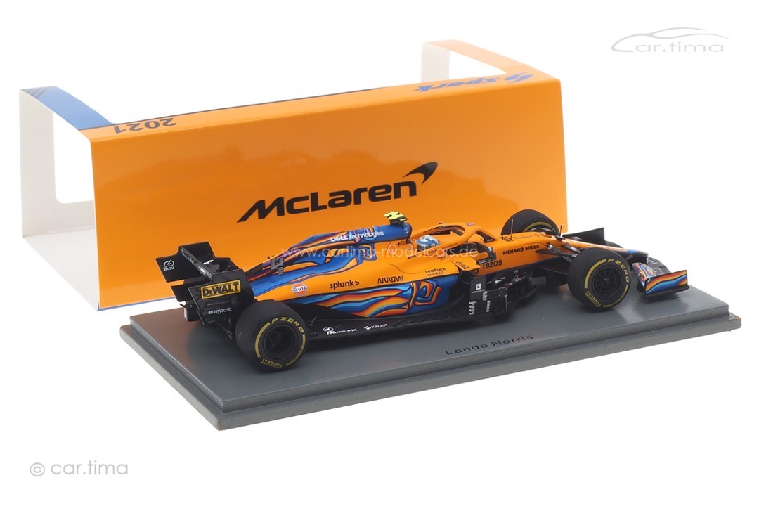 McLaren MCL35M GP Abu Dhabi 2021 Lando Norris Spark 1:43 S7855