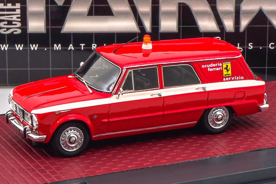 Alfa Romeo Giulia (Typ 105) Carrozzeria Colli Scuderia Ferrari Matrix 1:43 MX40102-162