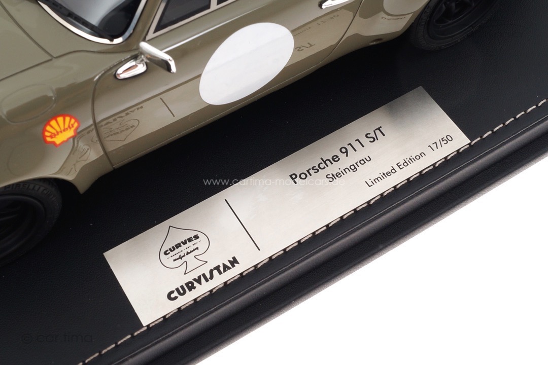 Porsche 911 ST Steingrau Outlaw Curvistan Bangkok car.tima 1:18 CAR01825022