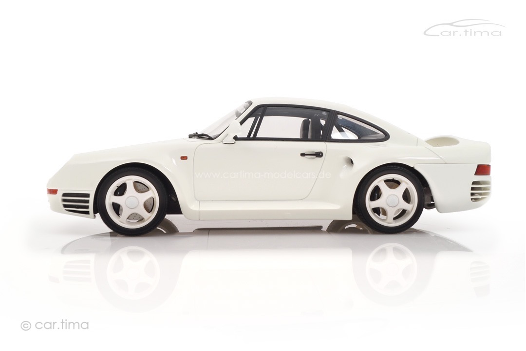 Porsche 959 Grandprix-weiß Walter Röhrl Charity Collection car.tima 1:18 CAR01825029