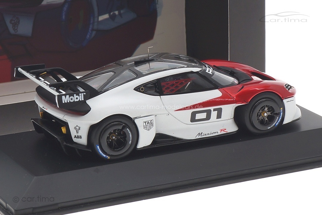 Porsche Mission R Originalsignatur Lars Kern Spark 1:43 WAP0208020P0MR-SIG