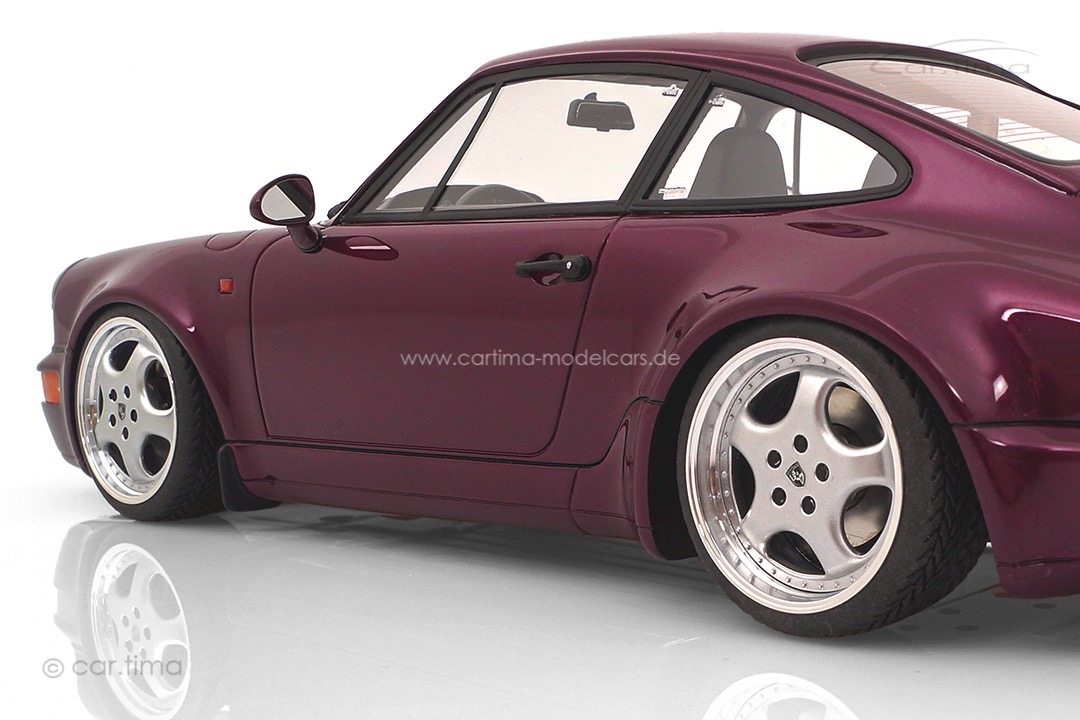 Porsche 911 (964) Carrera 4 WTL Amethyst met. Speedline Alufelgen car.tima CUSTOMIZED 1:18