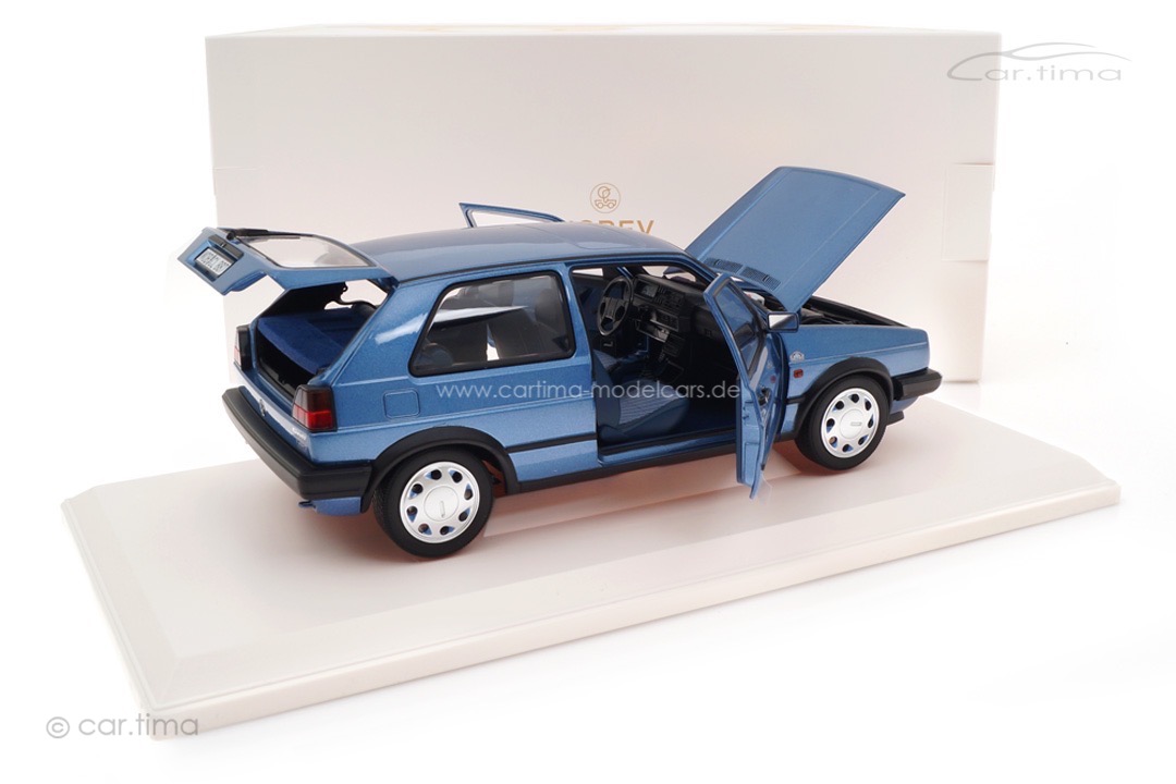 VW Golf 2 10 Millionen 1988 Starblaumet. Norev 1:18 188562