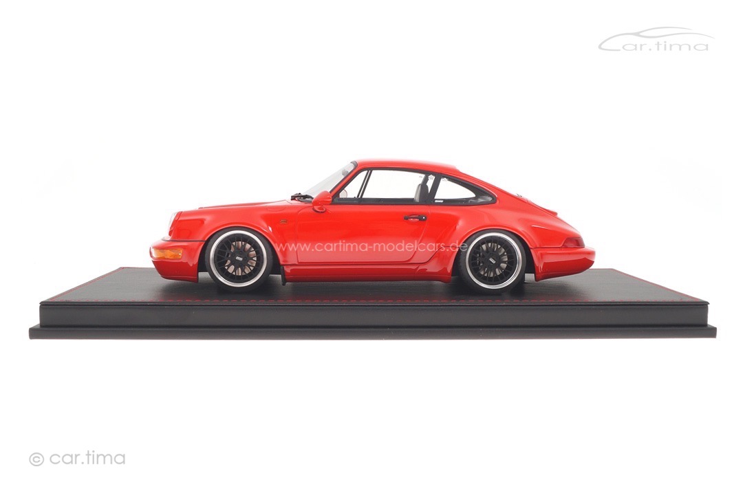 Porsche 911 (964) Carrera 30 Jahre 911 Jubi rot 19" BBS Alu-Felgen car.tima CUSTOMIZED 1:18