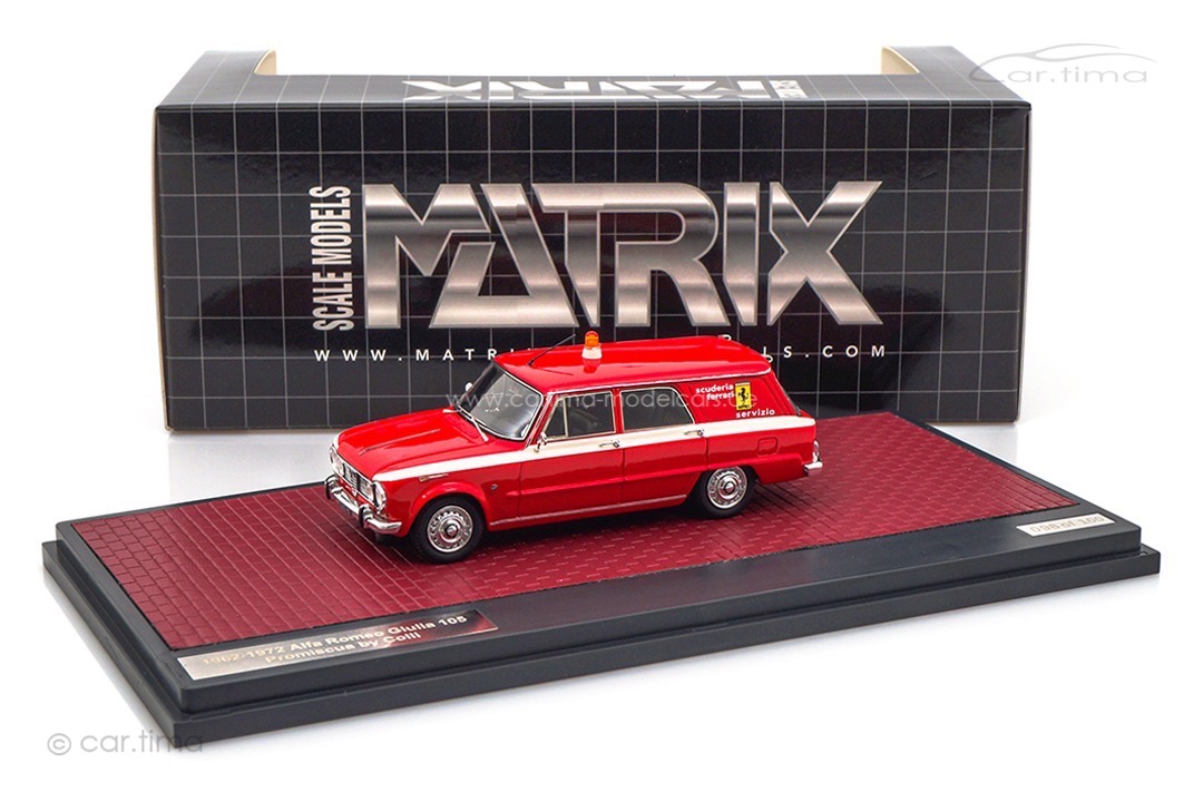Alfa Romeo Giulia (Typ 105) Carrozzeria Colli Scuderia Ferrari Matrix 1:43 MX40102-162