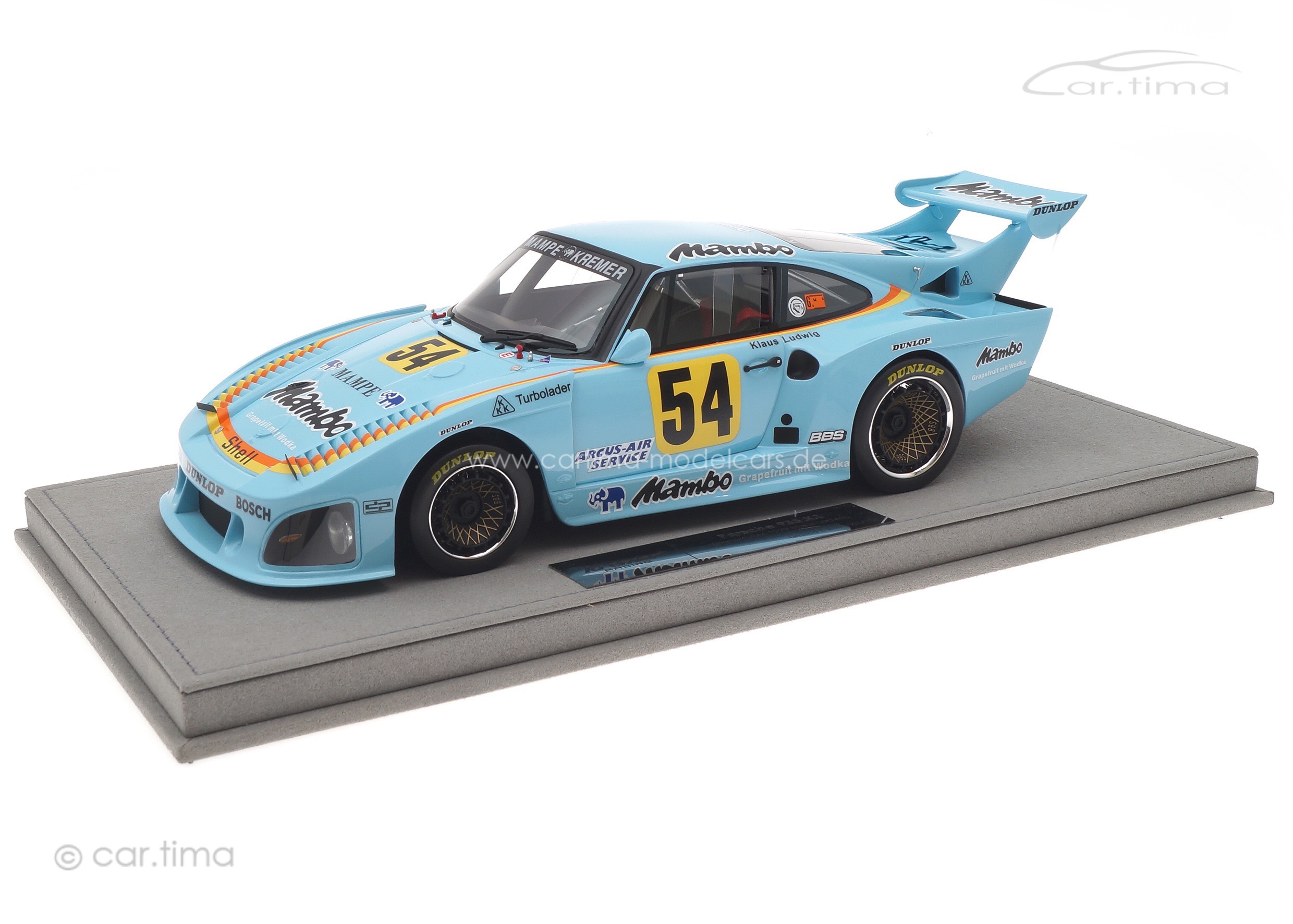 Porsche 935 K3 Winner DRM 1979 Originalsignatur Klaus Ludwig Kremer Collection car.tima 1:18