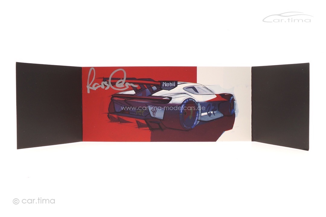 Porsche Mission R Originalsignatur Lars Kern Spark 1:43 WAP0208020P0MR-SIG