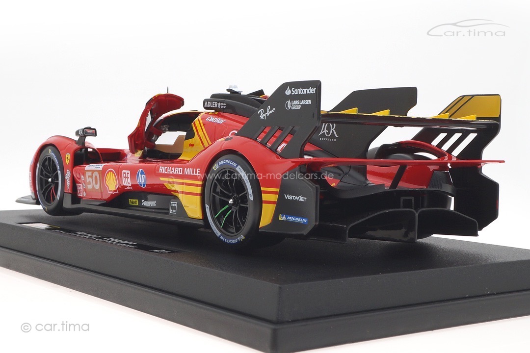 Ferrari 499P Winner 24h Le Mans 2024 Fuoco/Molina/Nielsen Bburago 1:18 18-16303-50