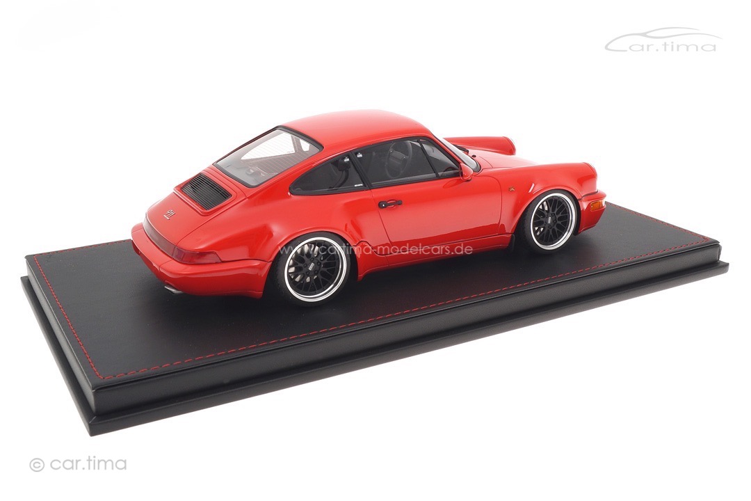Porsche 911 (964) Carrera 30 Jahre 911 Jubi rot 19" BBS Alu-Felgen car.tima CUSTOMIZED 1:18