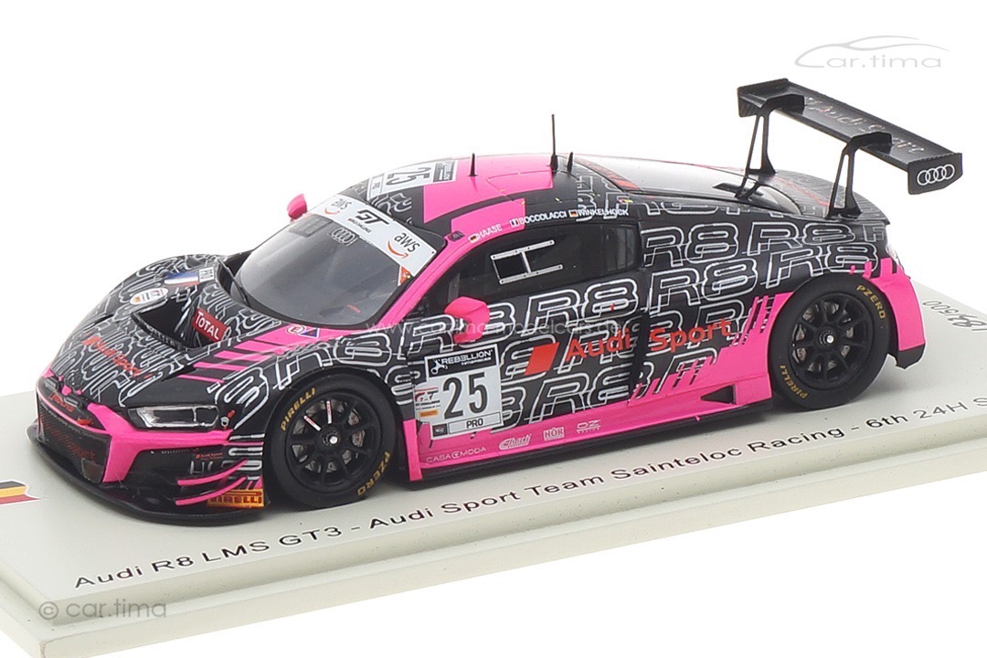 Audi R8 LMS GT3 24h Spa 2020 Boccolacci/Haase/Winkelhock Spark 1:43 SB374