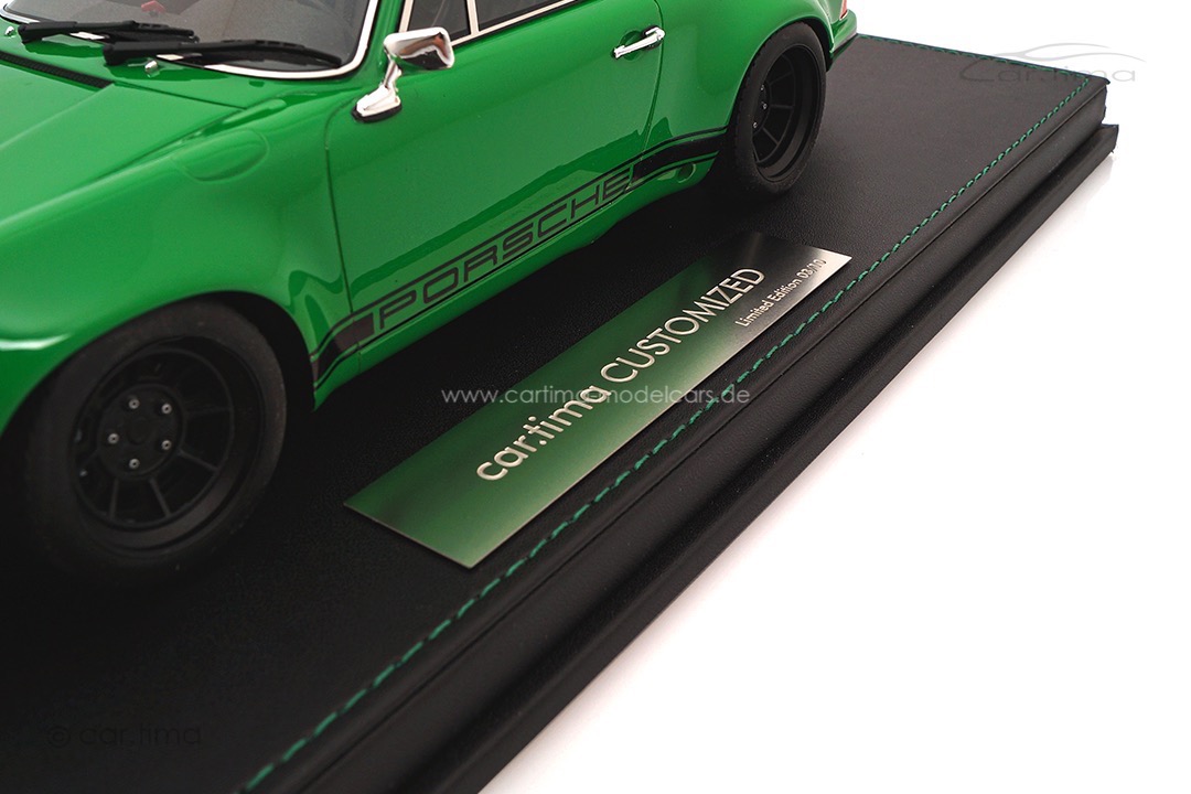 Porsche 911 ST Vipergrün Group4 Campagnolo Alufelgen car.tima CUSTOMIZED 1:18