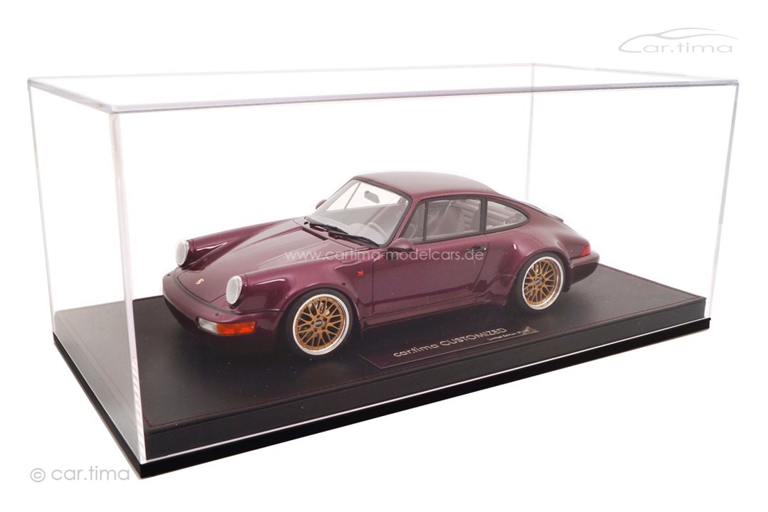 Porsche 911 (964) Carrera 4 WTL Amethyst met. BBS Le Mans Alufelgen car.tima CUSTOMIZED 1:18