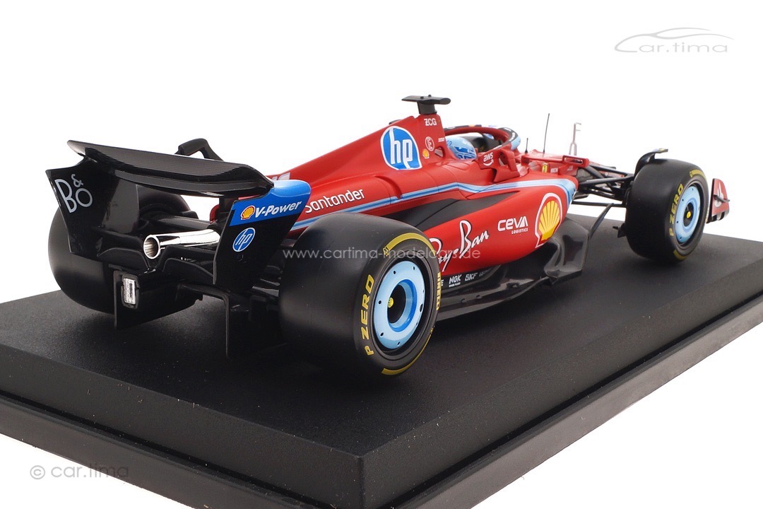 Ferrari F1 SF-24 GP USA Miami 2024 Charles Leclerc Bburago 1:18 18-16815-L-Miami