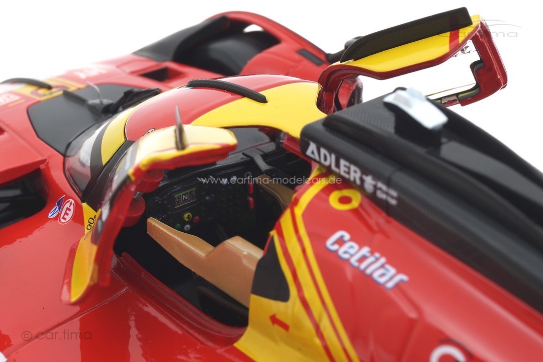 Ferrari 499P Winner 24h Le Mans 2024 Fuoco/Molina/Nielsen Bburago 1:18 18-16303-50