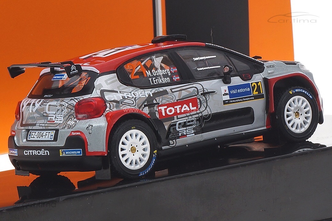 Citroën C3 R5 Rallye Estonia 2020 Östberg/Eriksen IXO 1:43 RAM761