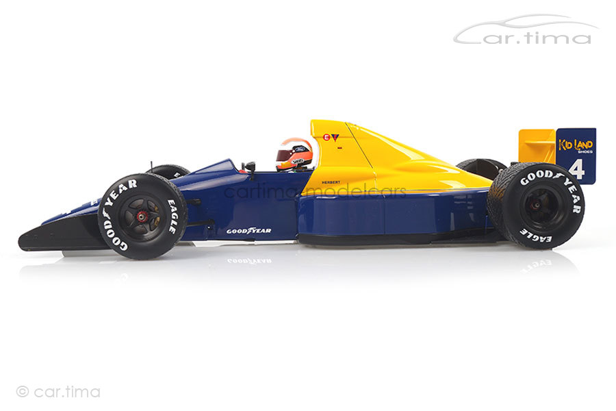 Tyrrell Ford 018 GP Belgien 1989 Johnny Herbert Minichamps 1:18 110891104