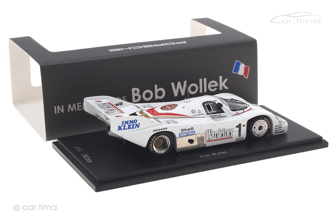 Porsche 956 Winner DRM Zolder 1983 Bob Wollek #300/300 Spark 1:43 CA-WOL-06