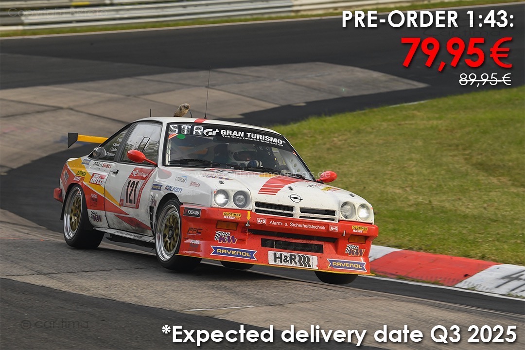 Opel Manta 24h Nürburgring 2023 Beckmann/Hass/Schulten/Strycek car.tima 1:43 CAR04325001