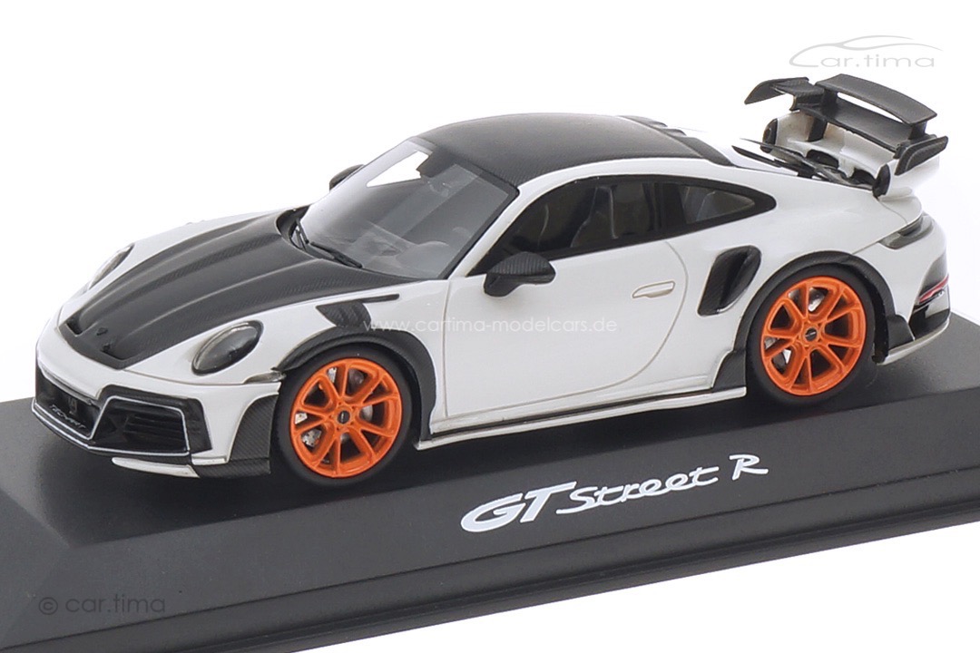 TECHART GTstreet R (Basis 992 Turbo) Weiß/Rad Gulforange car.tima CUSTOMIZED CAC04323011