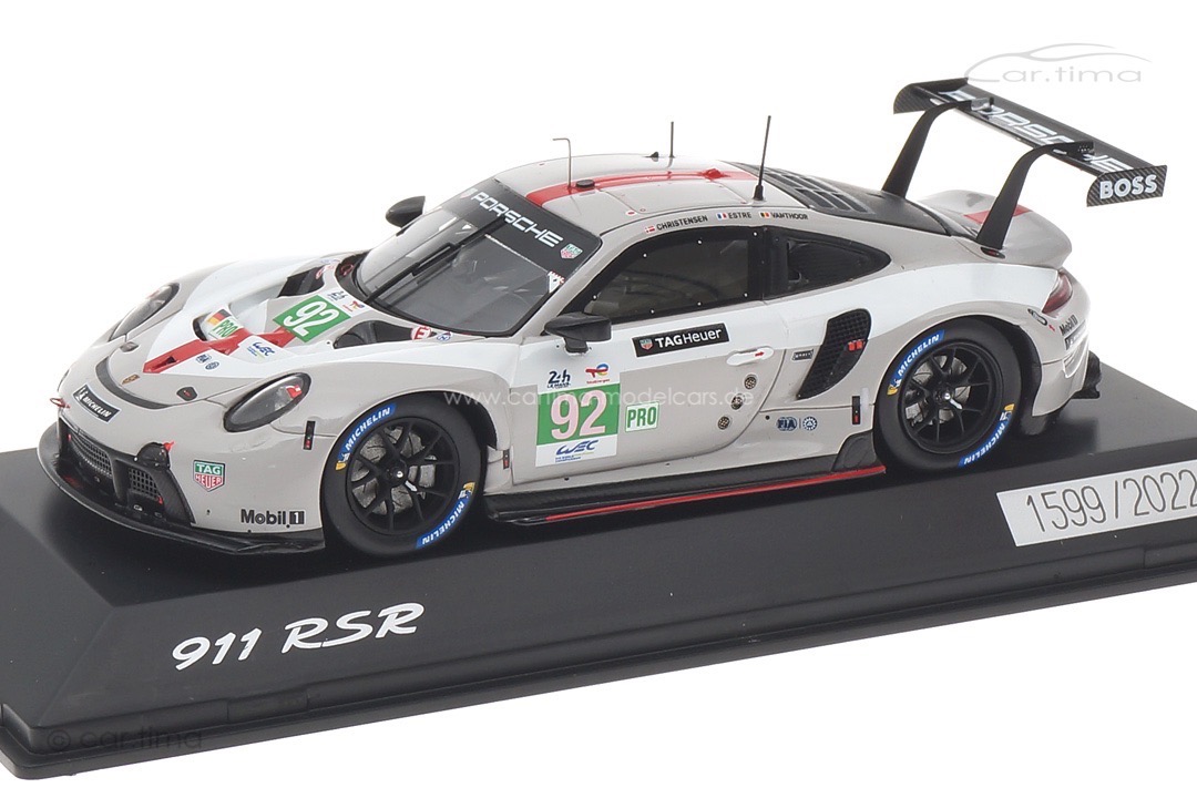 Porsche 911 RSR 24h Le Mans 2022 Christensen/Estre/Vanthoor Spark 1:43 WAP0209020RLEM