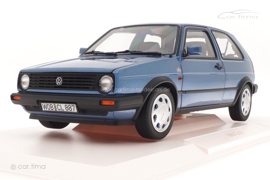 VW Golf 2 10 Millionen 1988 Starblaumet. Norev 1:18 188562
