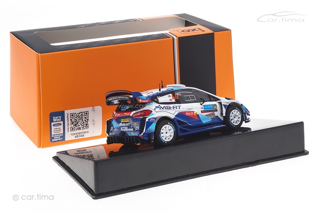 Ford Fiesta WRC Rallye Estonia 2020 Greensmith/Edmondson IXO 1:43 RAM760LQ