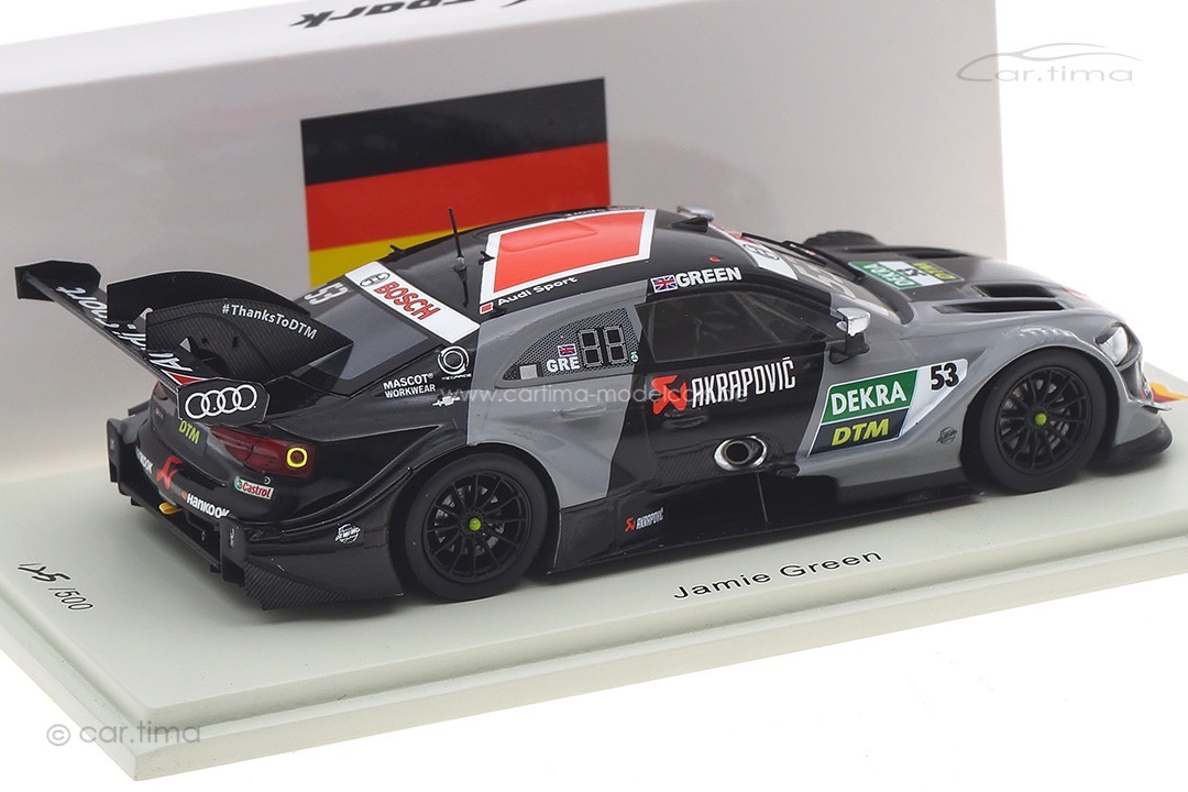 Audi RS5 DTM 2020 Jamie Green Spark 1:43 SG650