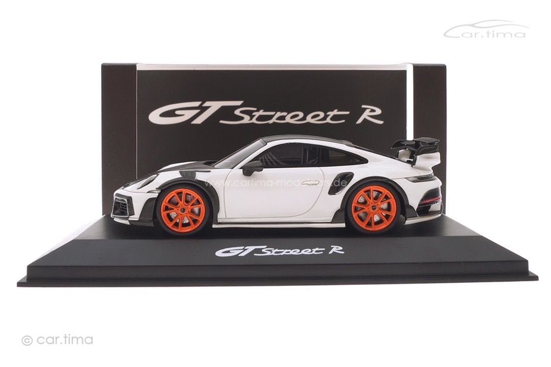 TECHART GTstreet R (Basis 992 Turbo) Weiß/Rad Gulforange car.tima CUSTOMIZED CAC04323011