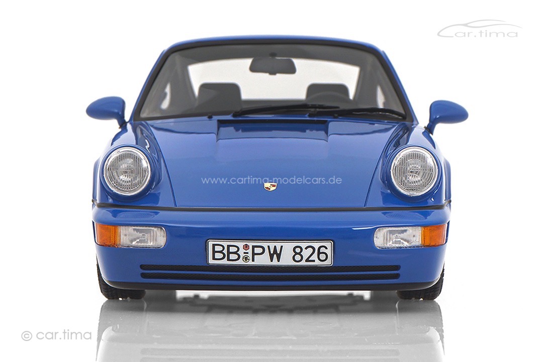 Porsche 911 (964) Carrera RS Maritimblau Originalsignatur Dieter Röscheisen car.tima 1:18