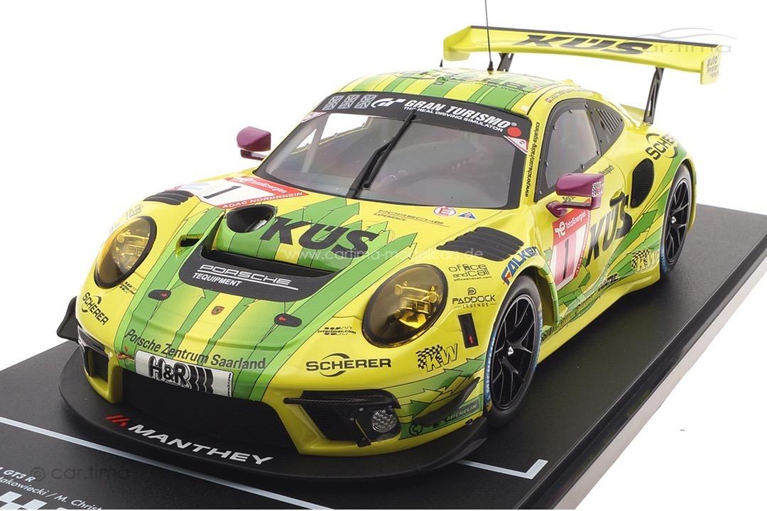 Porsche 911 GT3 R 24h Nürburgring 2022 Manthey Grello IXO 1:18 MG-I-911-24h-22-1801