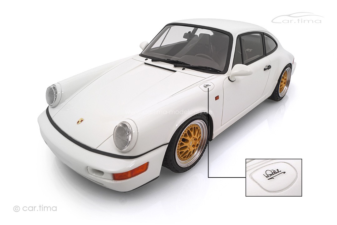 Porsche 911 (964) Carrera RS Grandprix-weiß "Ring-Tool" car.tima 1:18 CAR01825004