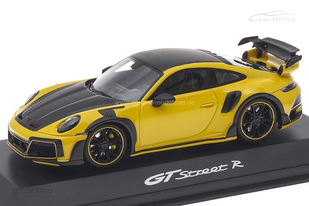 TECHART GTstreet R (Basis 992 Turbo) Racinggelb TECHART Collection 1:43 092.992.143.001