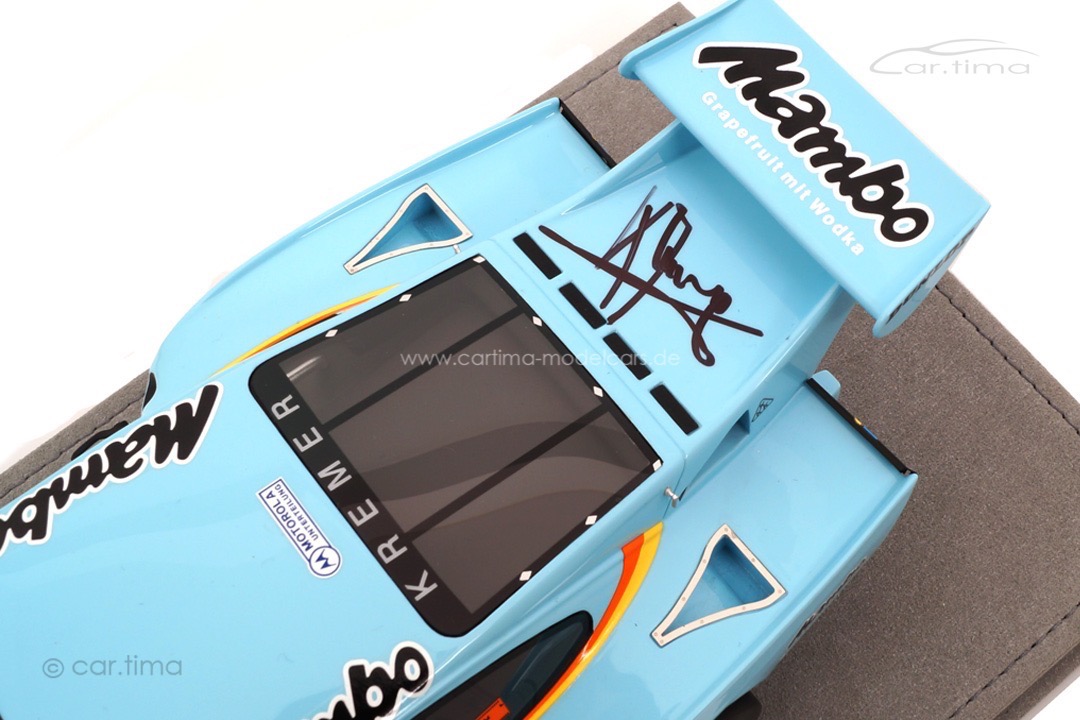 Porsche 935 K3 Winner DRM 1979 Originalsignatur Klaus Ludwig Kremer Collection car.tima 1:18