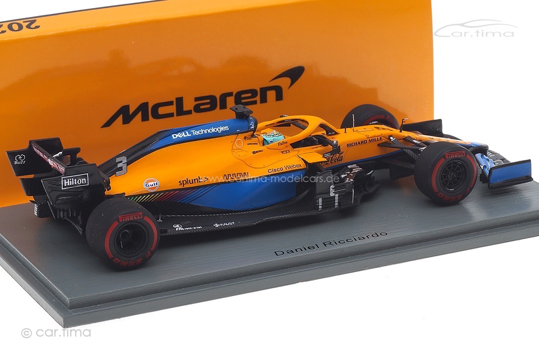 McLaren MCL35M GP Bahrain 2021 Daniel Ricciardo Spark 1:43 S7670