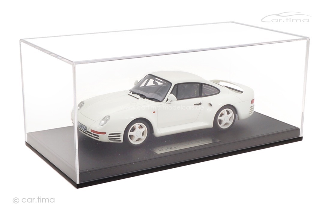 Porsche 959 Grandprix-weiß Walter Röhrl Charity Collection car.tima 1:18 CAR01825029