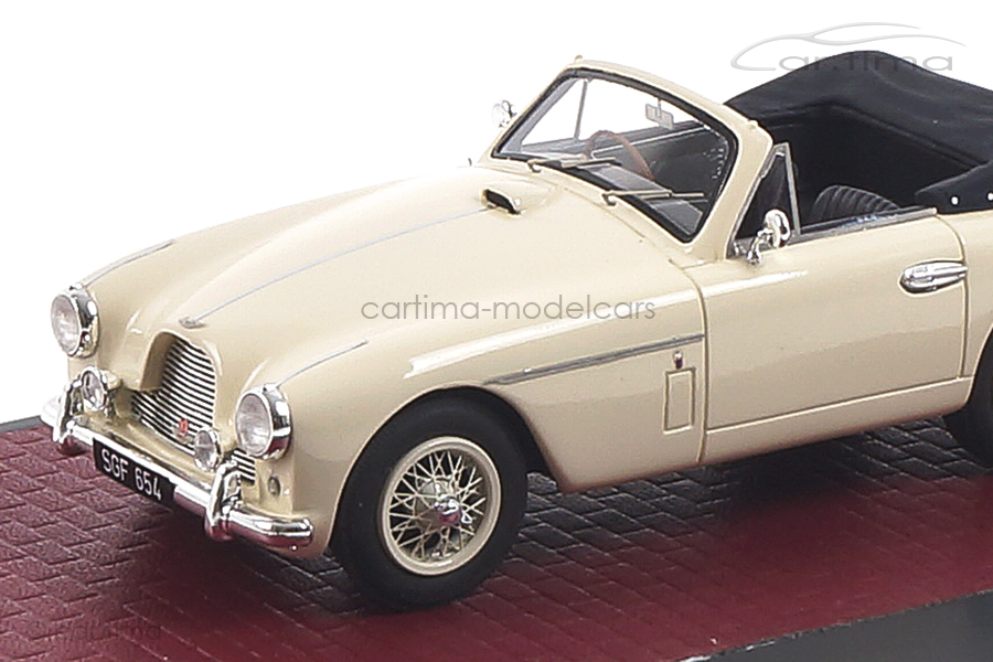 Aston Martin DB2/4 MKII DHC by Tickford 1955 weiß Matrix 1:43 MX40108-061